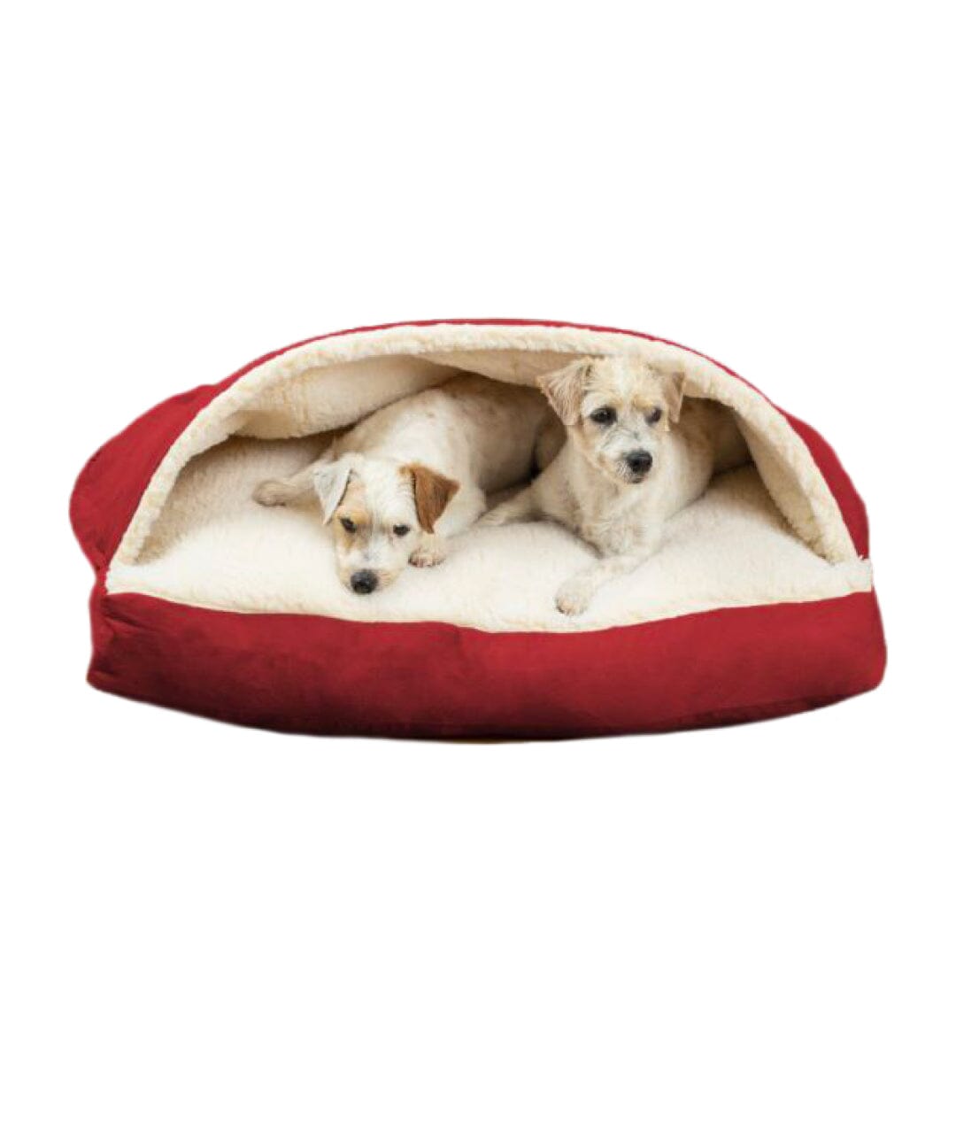 Snoozer Cozy Cave Rectangle Dog Bed Dog bed Snoozer Pet Products Small Red Classic