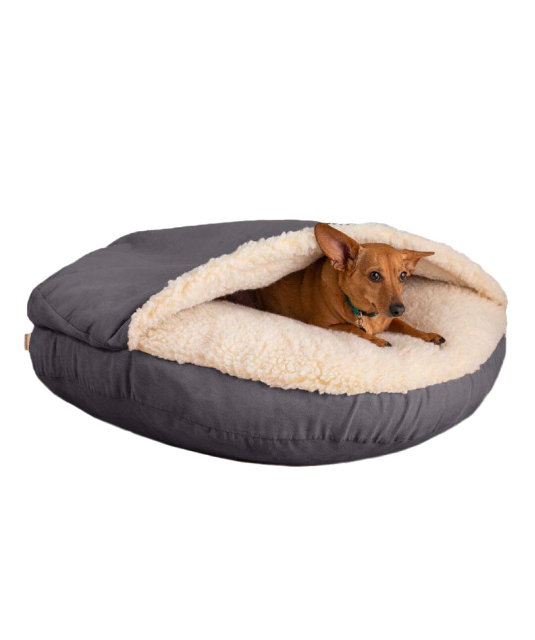 Snoozer Cozy Cave Round Dog Bed Dog bed Snoozer Pet Products Small Heather Grey Standard