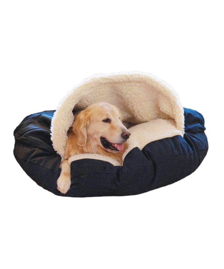 Snoozer Cozy Cave Round Dog Bed Dog bed Snoozer Pet Products Small Navy Standard