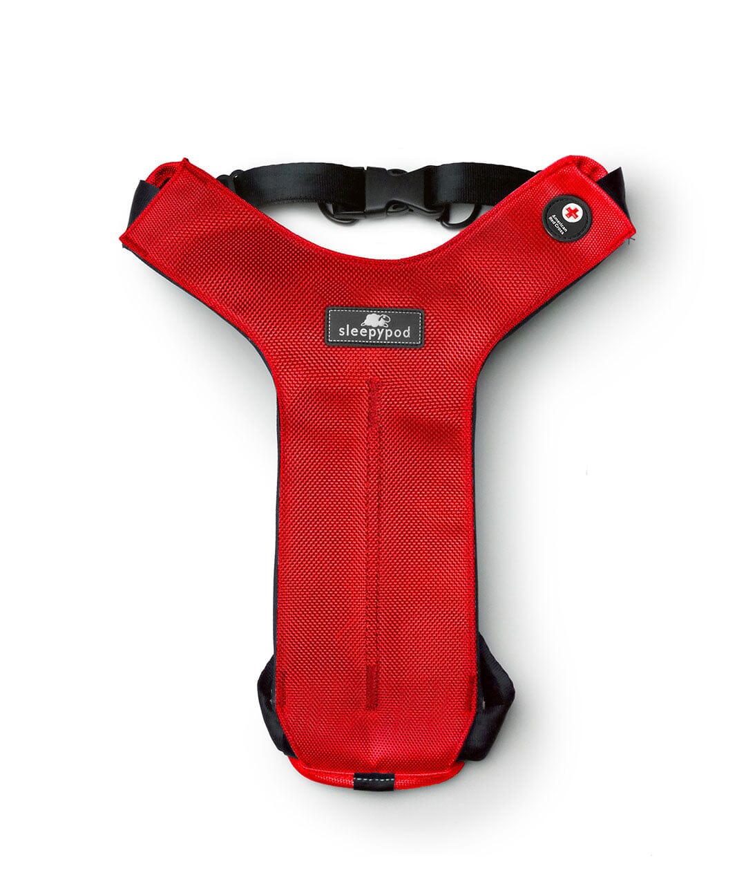 Special Edition - Sleepypod x American Red Cross Clickit Sport Plus Car Safety Dog Harness Harness Sleepypod Red S 