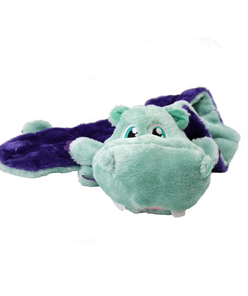 Outward Hound Squeaker Matz Plush Hippo Dog Toy, XXL