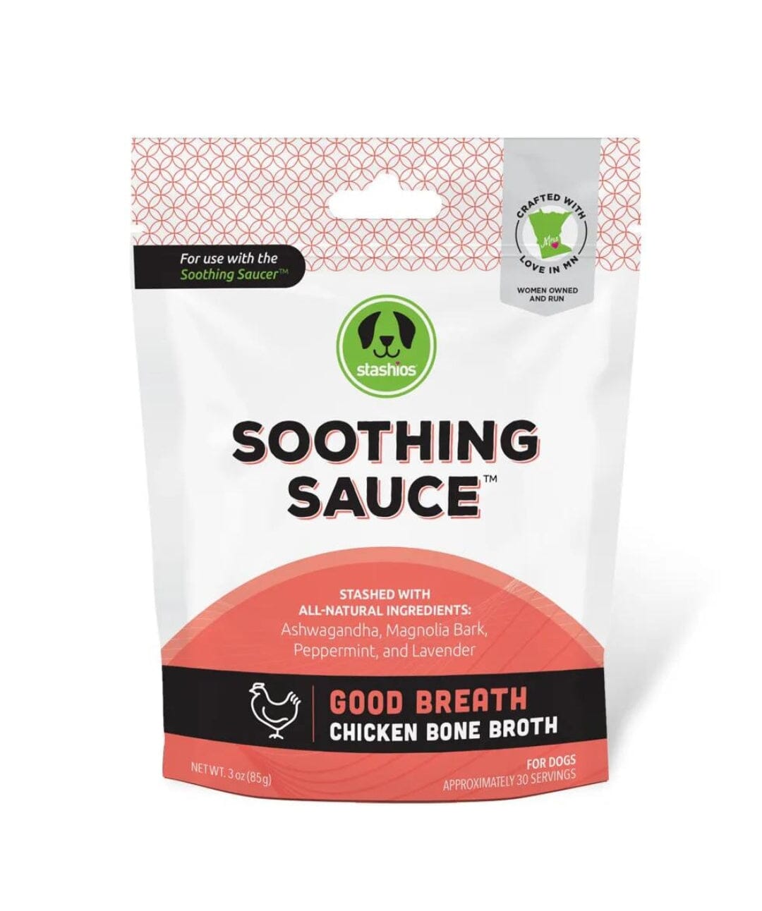 Stashios Good Breath Soothing Sauce Treat Rover Chicken 