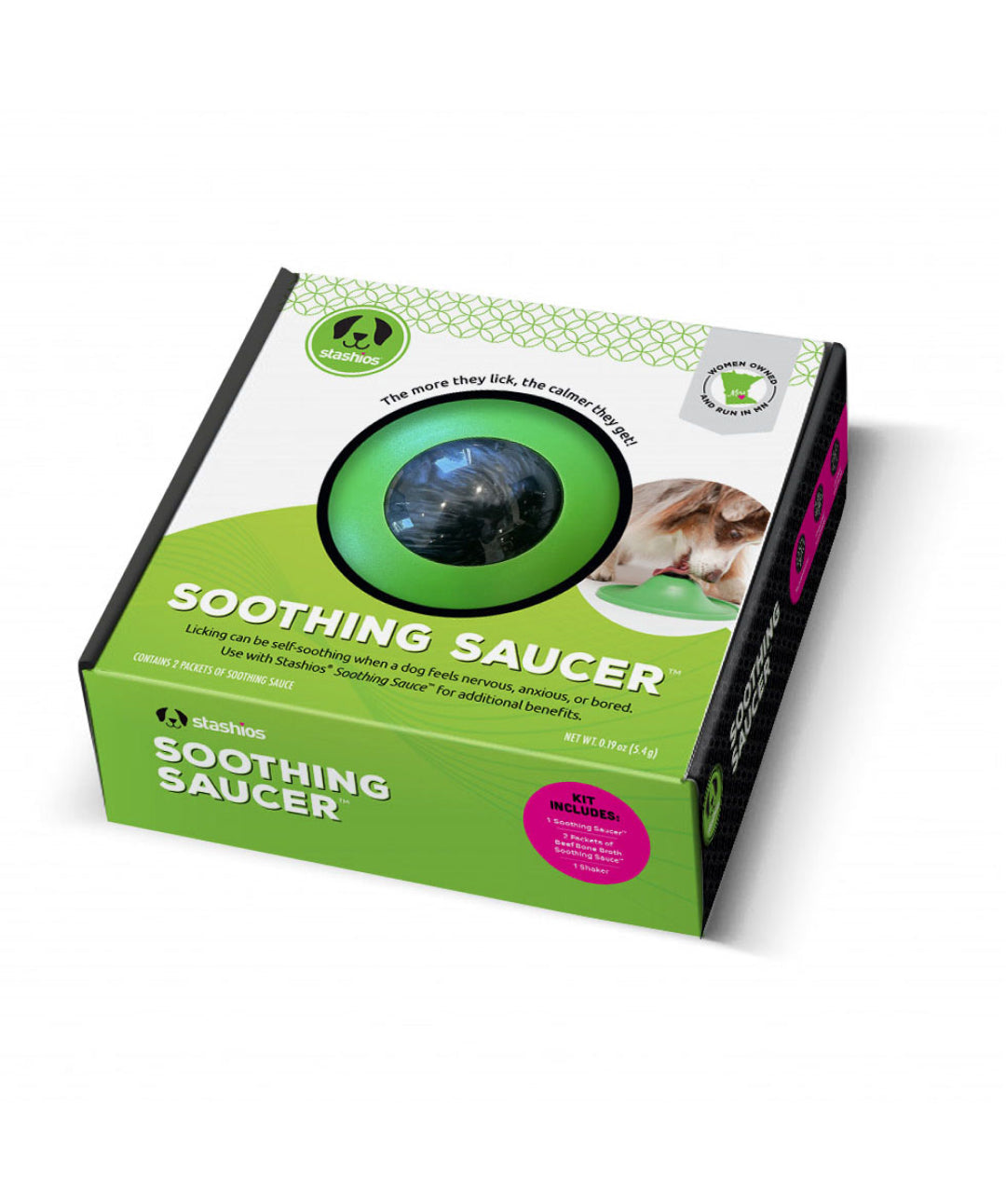 Stashios Soothing Saucer Anti-Anxiety Dog Toy – Rover Store