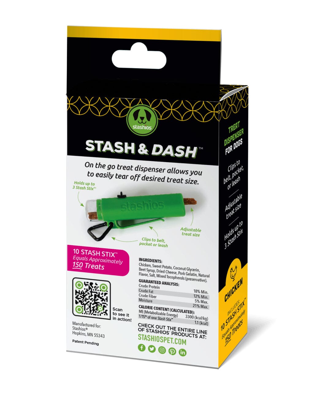 Stashios Stash & Dash® Treat Kit Dog Treats Rover 