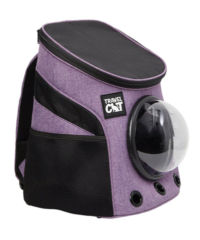The Fat Cat Mini Bubble Backpack for Small Cats Pet Carriers & Crates Travel Cat 