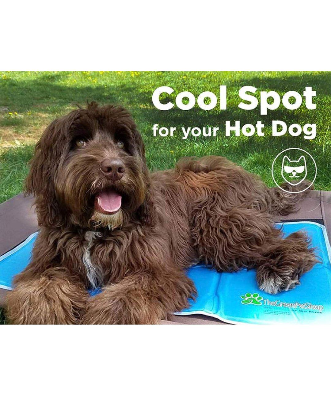 The Green Pet Shop Cool Pet Pad Cooling Mat Rover 