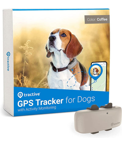 Tractive GPS Tracker for Dogs GPS Tracker Tractive Brown 