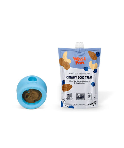 West Paw Creamy Nut Butter & Blueberry Chia Dog Treats Dog Treats Rover 