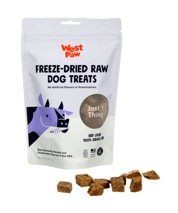 West Paw Freeze-Dried Raw Beef Liver Dog Treats Dog Treats Rover 