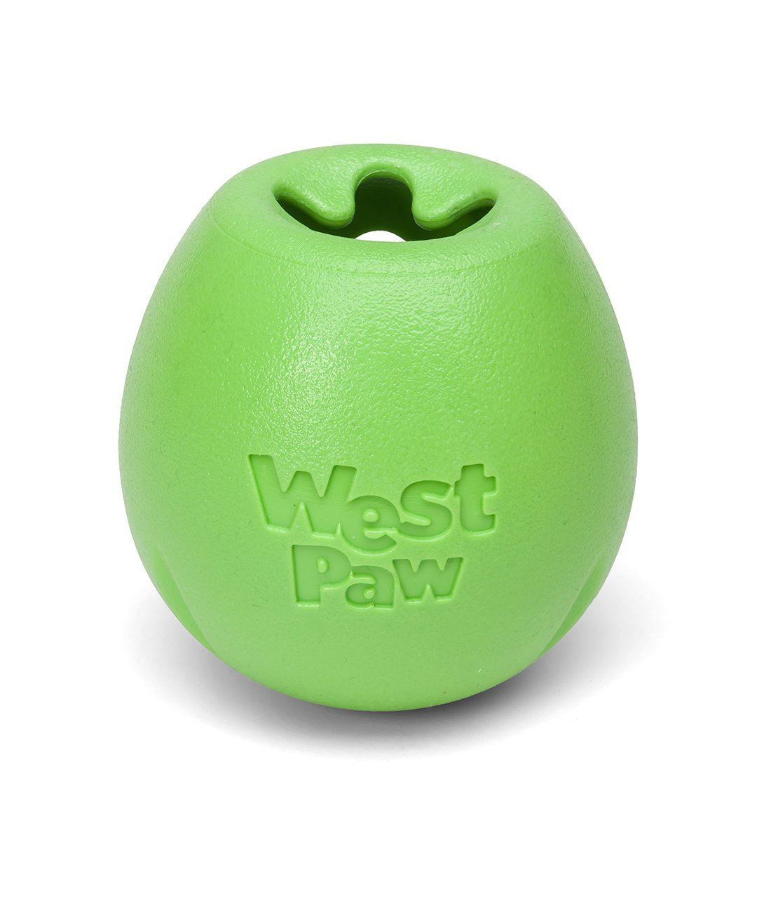 West Paw Rumbl Treat Dog Toy Puzzle Toy Rover Small Green 