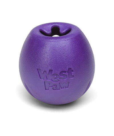 West Paw Rumbl Treat Dog Toy Puzzle Toy Rover Small Purple 