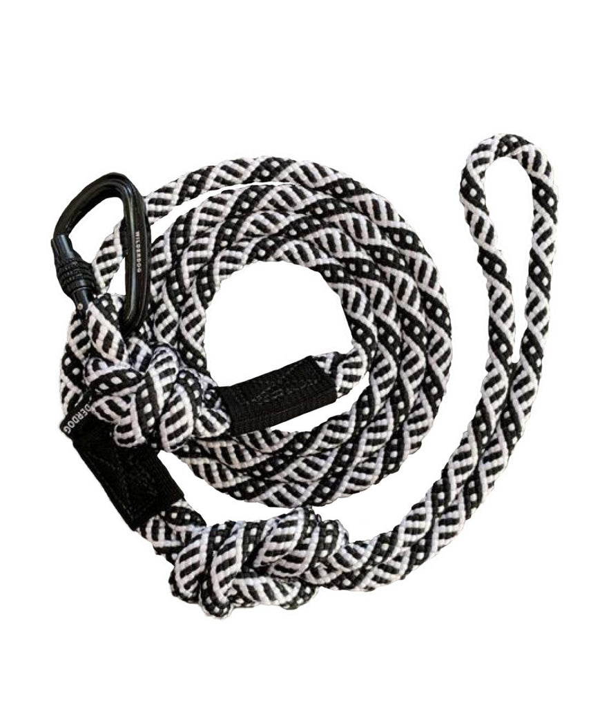 Wilderdog Rope Keychain Black & White