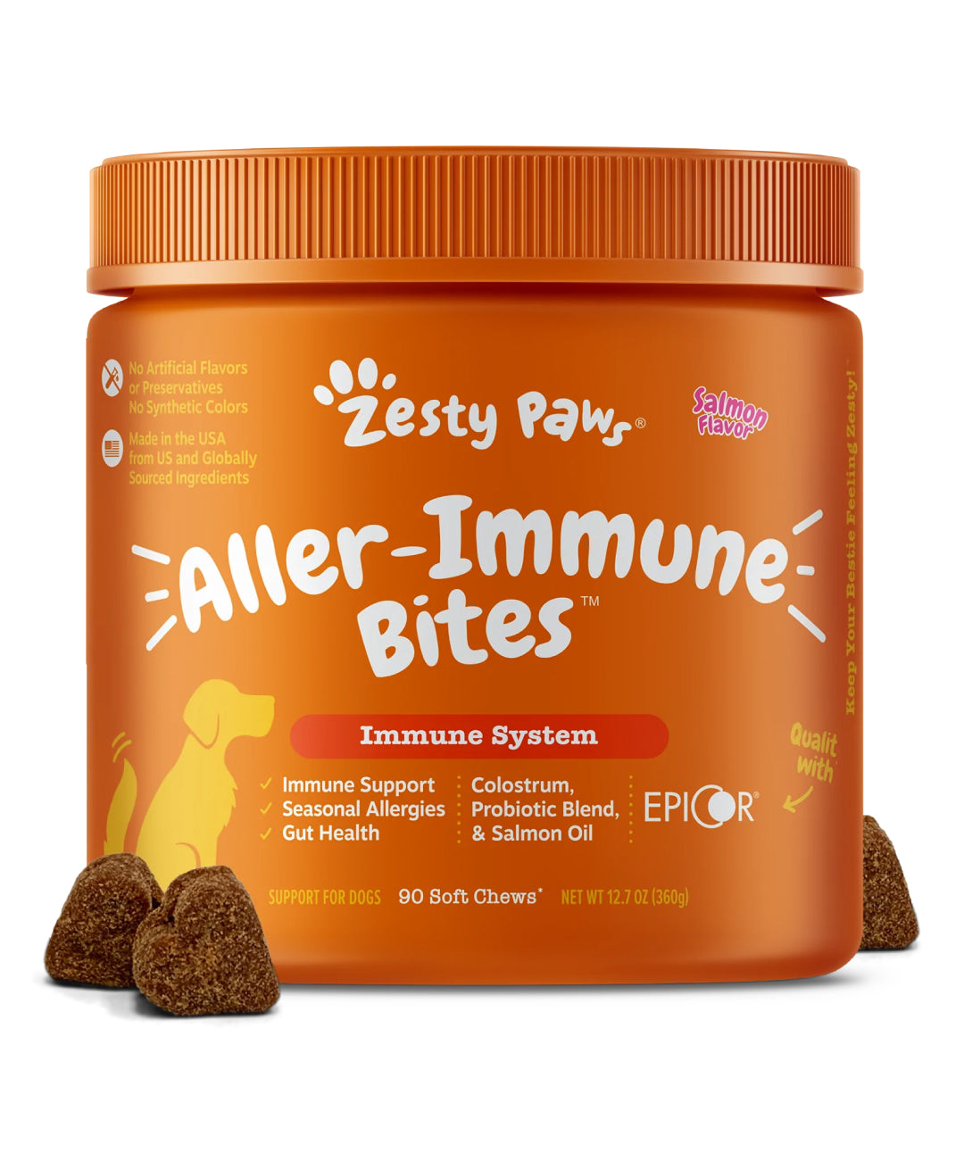 Zesty Paws Aller-Immune Bites™ Soft Chew Dog Treats Supplements Rover 