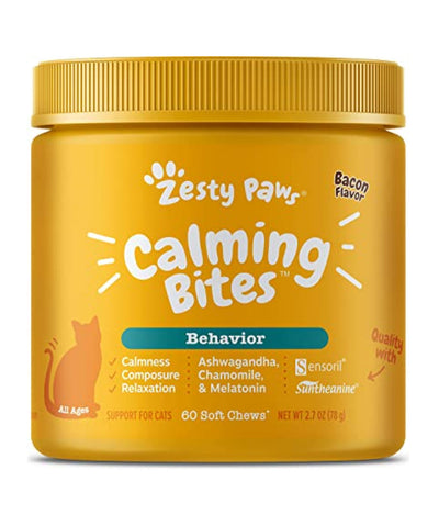 Zesty Paws Calming Bites™ Soft Chew Cat Treats Cat Treats Rover 