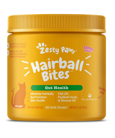 Zesty Paws Hairball Bites™ Soft Chew Cat Treats Cat Treats Rover 