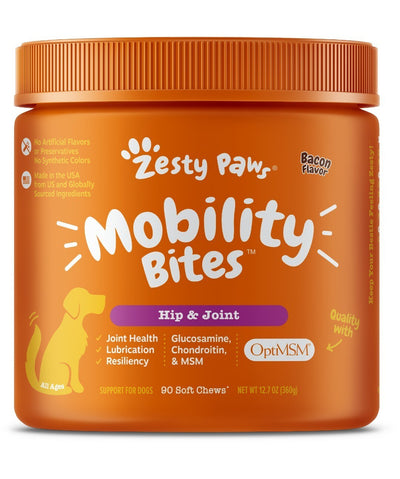 Zesty Paws Mobility Bites™ Chewable Dog Treats Supplements Rover 