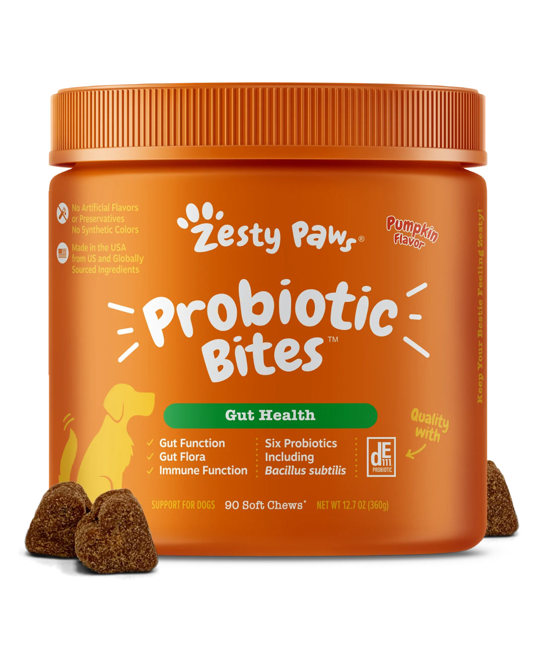 Zesty Paws Probiotic Bites™ Soft Chew Dog Treats Supplements Rover 